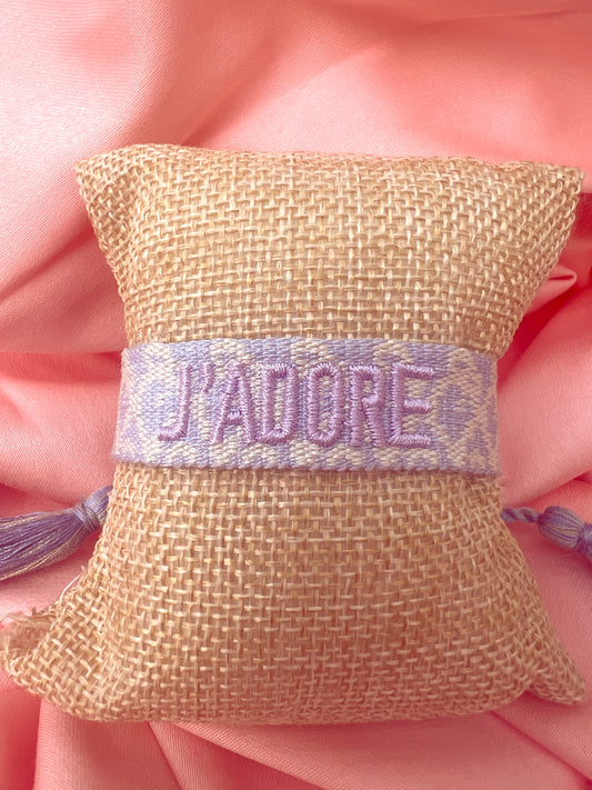 Bracelet « J’adore »