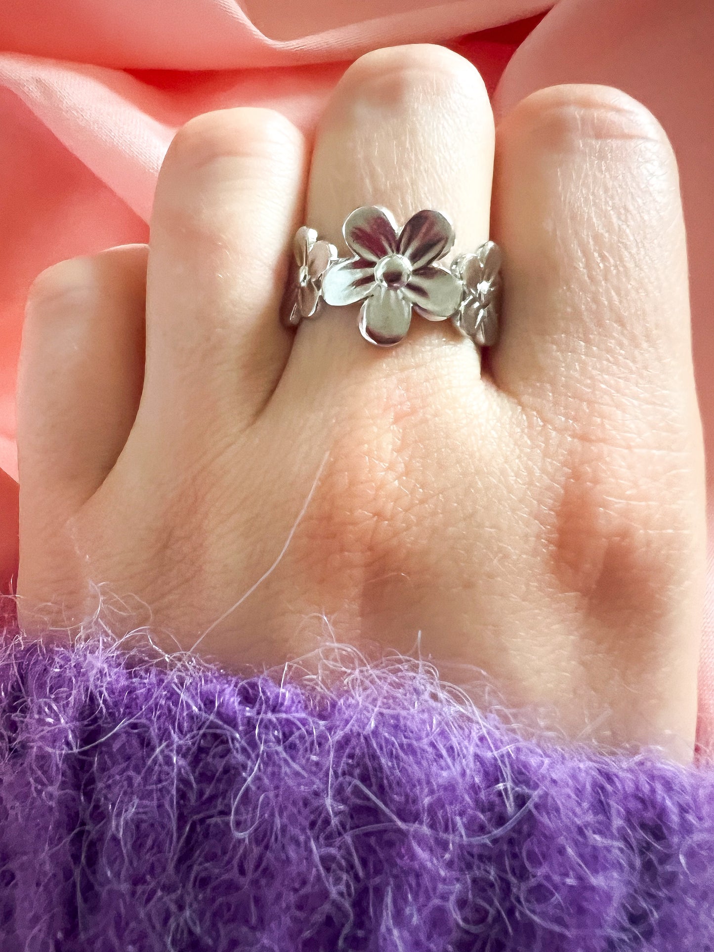 Bague fleur