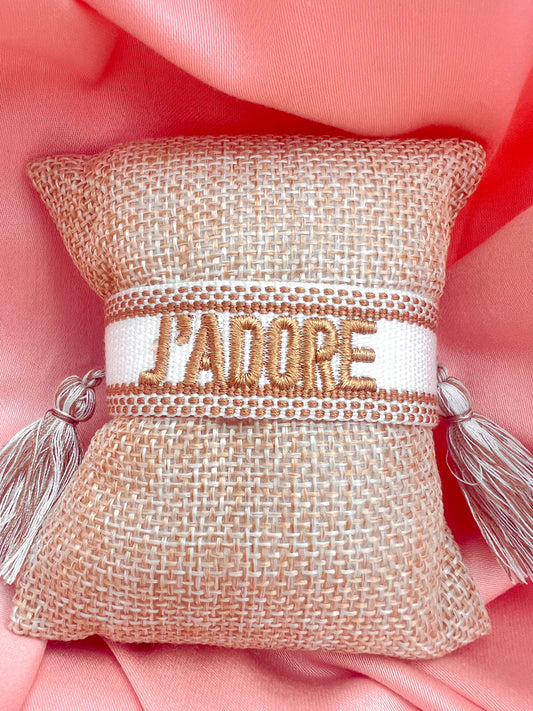 Bracelet « J’adore »