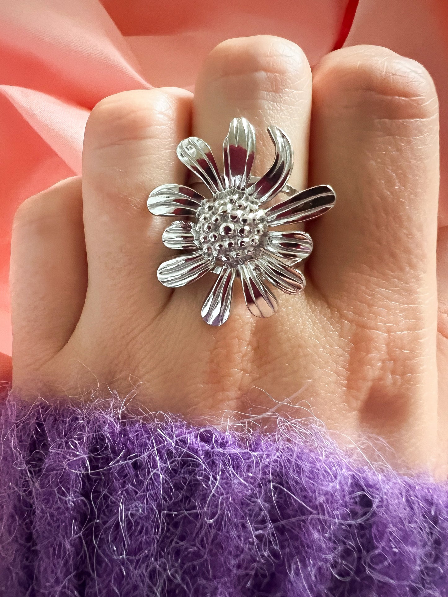 Bague fleur